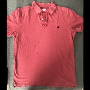 Coral J Crew Men’s Polo (Medium)
